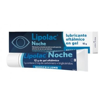 Comprar LIPOLAC NOCHE GEL OFTALMICO 10 G al mejor precio en NuestraFarma, tu farmacia online