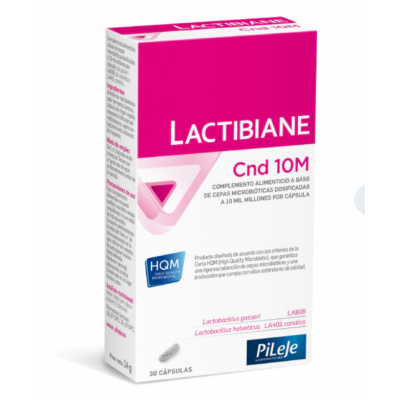 Comprar LACTIBIANE CND 10M 30 CAPSULAS al mejor precio en NuestraFarma, tu farmacia online
