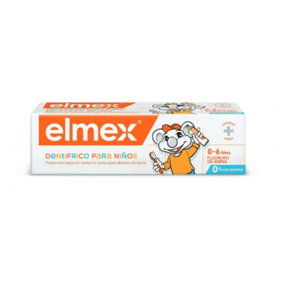Comprar ELMEX PASTA DE DIENTES INFANTIL 50 ML al mejor precio en NuestraFarma, tu farmacia online