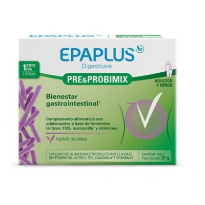 Comprar EPAPLUS DIGESTCARE PRE & PROBIMIX 7 STICKS al mejor precio en NuestraFarma, tu farmacia online