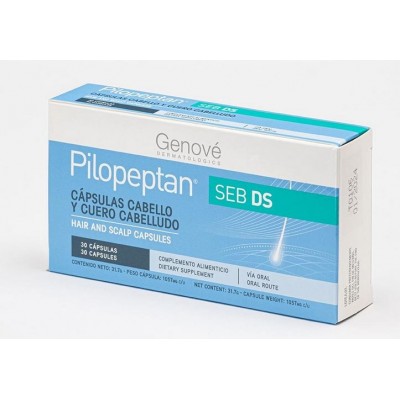 Comprar PILOPEPTAN SEB DS 30 CAPSULAS al mejor precio en NuestraFarma, tu farmacia online
