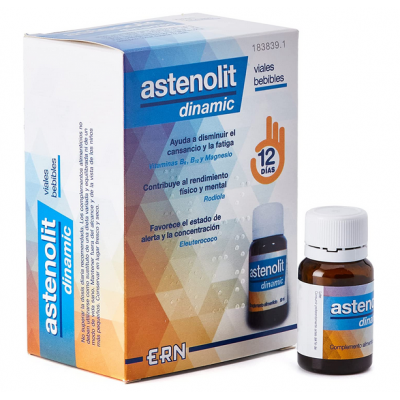 Comprar ASTENOLIT DINAMIC 12 VIALES BEBIBLES al mejor precio en NuestraFarma, tu farmacia online