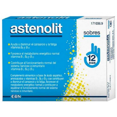 Comprar ASTENOLIT 12 SOBRES 3 G al mejor precio en NuestraFarma, tu farmacia online