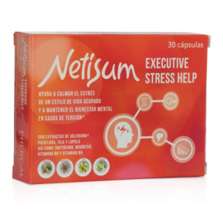 NETISUM EXECUTIVE STRESS HELP 30 CAPSULAS
