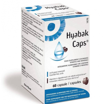 Comprar HYABAK CAPS 60 CAPSULAS al mejor precio en NuestraFarma, tu farmacia online