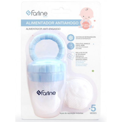 Comprar FARLINE ALIMENTADOR ANTIAHOGO BEBE 1 UNIDAD al mejor precio en NuestraFarma, tu farmacia online