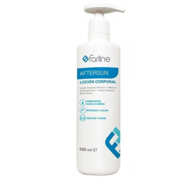 Comprar FARLINE AFTERSUN LOCION CORPORAL 500 ML al mejor precio en NuestraFarma, tu farmacia online