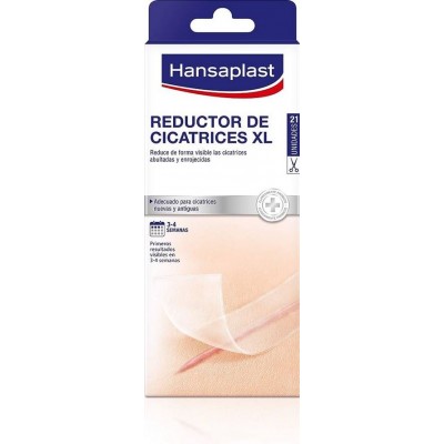 Comprar HANSAPLAST REDUCTOR DE CICATRICES XL 21 TIRAS al mejor precio en NuestraFarma, tu farmacia online