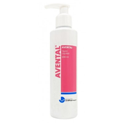 Comprar UNIPHARMA AVENTAL TALCO LIQUIDO 200 ML al mejor precio en NuestraFarma, tu farmacia online
