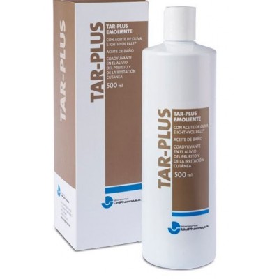 Comprar UNIPHARMA TAR-PLUS EMOLIENTE ACEITE DE BAÑO 500 ML al mejor precio en NuestraFarma, tu farmacia online