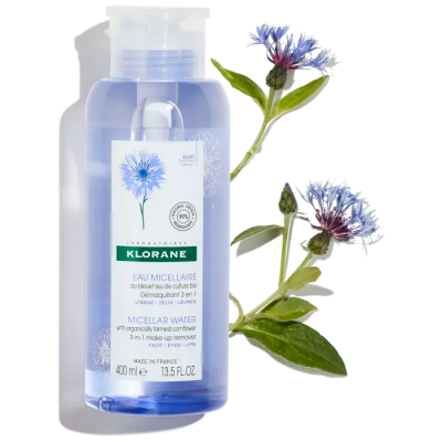 Comprar KLORANE AGUA MICELAR DESMAQUILLANTE AL ACIANO BIO 400 ML al mejor precio en NuestraFarma, tu farmacia online