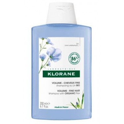 Comprar KLORANE CHAMPU AL LINO BIO 200 ML al mejor precio en NuestraFarma, tu farmacia online