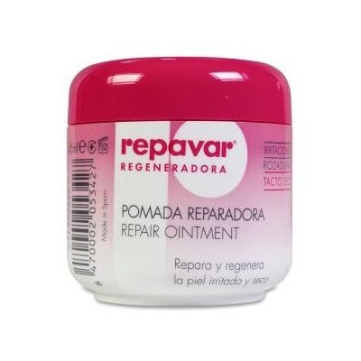 Comprar REPAVAR REGENERADORA POMADA REPARADORA TARRO 45 ML al mejor precio en NuestraFarma, tu farmacia online