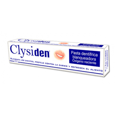 Comprar CLYSIDEN PASTA DENTIFRICA BLANQUEADORA 50 ML al mejor precio en NuestraFarma, tu farmacia online