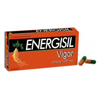 Comprar ENERGISIL VIGOR 30 CAPSULAS al mejor precio en NuestraFarma, tu farmacia online