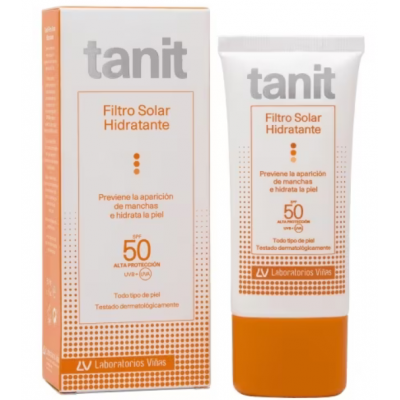 Comprar TANIT FILTRO SOLAR HIDRATANTE 50 ML al mejor precio en NuestraFarma, tu farmacia online