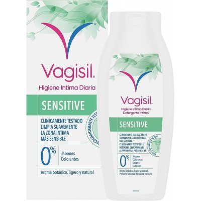 Comprar VAGISIL HIGIENE INTIMA DIARIA SENSITIVE 250 ML al mejor precio en NuestraFarma, tu farmacia online