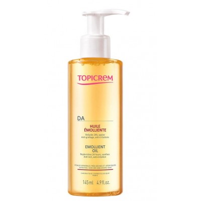 Comprar TOPICREM DA ACEITE EMOLIENTE CORPORAL 145 ML al mejor precio en NuestraFarma, tu farmacia online