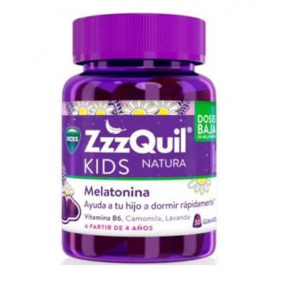 Comprar ZZZQUIL NATURA KIDS 30 GUMMIES SABOR FRUTOS DEL BOSQUE al mejor precio en NuestraFarma, tu farmacia online