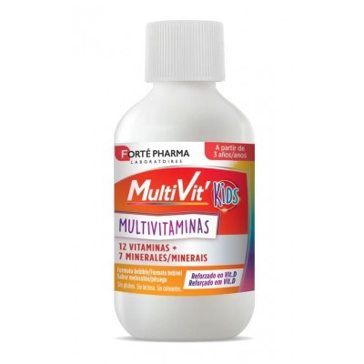 Comprar FORTÉ PHARMA MULTIVIT KIDS 150 ML al mejor precio en NuestraFarma, tu farmacia online