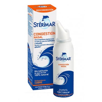 Comprar STERIMAR CONGESTION NASAL SPRAY 100 ML al mejor precio en NuestraFarma, tu farmacia online
