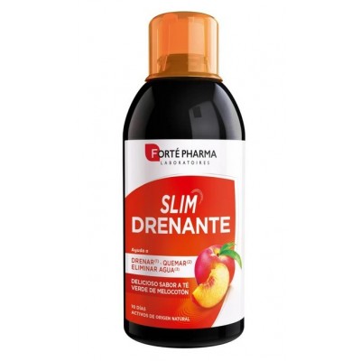 Comprar FORTÉ PHARMA SLIM DRENANTE MELOCOTON 500 ML al mejor precio en NuestraFarma, tu farmacia online