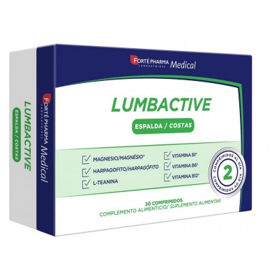 Comprar LUMBACTIVE ESPALDA 20 COMPRIMIDOS al mejor precio en NuestraFarma, tu farmacia online