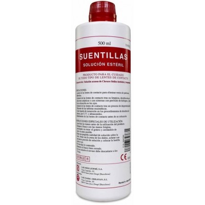Comprar SUENTILLAS SOLUCION ESTERIL LIQUIDO LENTILLAS 500 ML al mejor precio en NuestraFarma, tu farmacia online