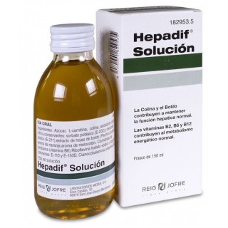 HEPADIF SOLUCION 150 ML