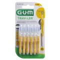 GUM TRAV-LER CEPILLO INTERDENTAL 1.3 MM 6 UNIDADES