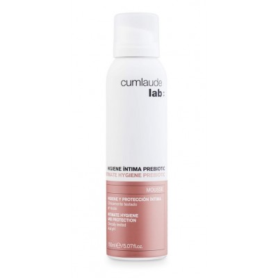 Comprar CUMLAUDE LAB: HIGIENE INTIMA PREBIOTIC MOUSSE 150 ML al mejor precio en NuestraFarma, tu farmacia online