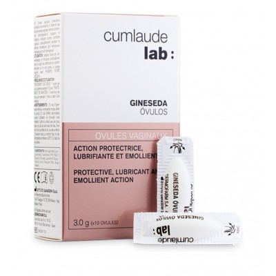Comprar CUMLAUDE LAB: GINESEDA OVULOS VAGINALES 10 OVULOS al mejor precio en NuestraFarma, tu farmacia online