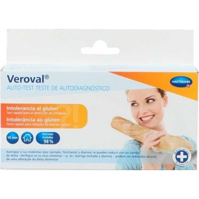 Comprar VEROVAL AUTOTEST INTOLERANCIA AL GLUTEN al mejor precio en NuestraFarma, tu farmacia online