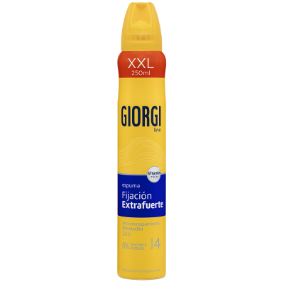 Comprar GIORGI ESPUMA FIJACION ULTRA-FUERTE 250 ML al mejor precio en NuestraFarma, tu farmacia online