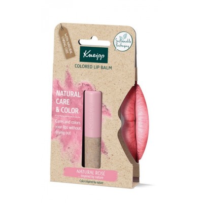 Comprar KNEIPP BALSAMO LABIAL COLOR NATURAL ROSE 3,5 G al mejor precio en NuestraFarma, tu farmacia online