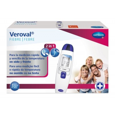 Comprar HARTMANN VEROVAL 2 EN 1 TERMOMETRO INFRARROJOS OIDO Y FRENTE al mejor precio en NuestraFarma, tu farmacia online