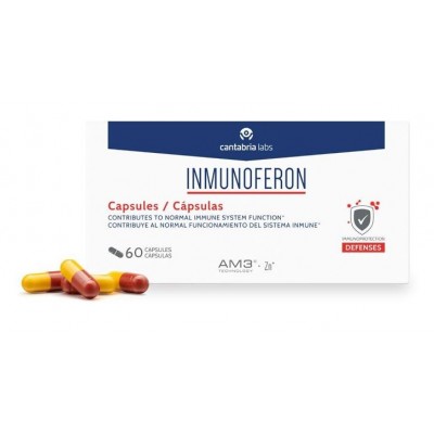 Comprar INMUNOFERON 60 CAPSULAS al mejor precio en NuestraFarma, tu farmacia online