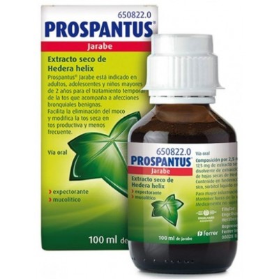 Comprar PROSPANTUS JARABE 1 FRASCO 100 ml al mejor precio en NuestraFarma, tu farmacia online
