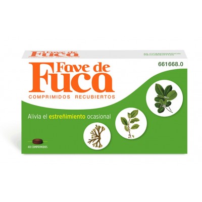 Comprar FAVE DE FUCA 40 COMPRIMIDOS RECUBIERTOS al mejor precio en NuestraFarma, tu farmacia online
