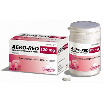 Comprar AERO RED 120 MG 40 COMPRIMIDOS MASTICABLES al mejor precio en NuestraFarma, tu farmacia online
