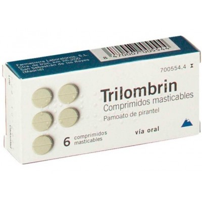 Comprar TRILOMBRIN 250 MG 6 COMPRIMIDOS MASTICABLES al mejor precio en NuestraFarma, tu farmacia online