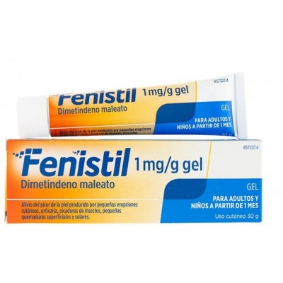 Comprar FENISTIL 1 mg/g GEL CUTANEO 1 TUBO 30 g al mejor precio en NuestraFarma, tu farmacia online