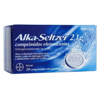 ALKA-SELTZER 2,1 g 20 COMPRIMIDOS EFERVESCENTES