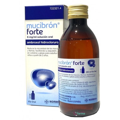 Comprar MUCIBRON 3 mg/ml SOLUCION ORAL 1 FRASCO 200 ml al mejor precio en NuestraFarma, tu farmacia online