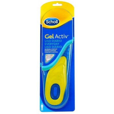 Comprar SCHOLL GELACTIV PLANTILLA USO DIARIO HOMBRE 1 PAR al mejor precio en NuestraFarma, tu farmacia online