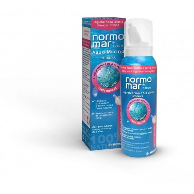 Comprar NORMOMAR AGUA MARINA ISOTONICA F3 SPRAY NASAL HIGIENE FUERZA INTENSA 120 ML al mejor precio en NuestraFarma, tu farmacia online