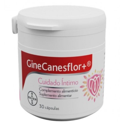 Comprar GINECANESFLOR+ CUIDADO INTIMO 30 CAPSULAS al mejor precio en NuestraFarma, tu farmacia online