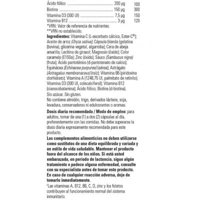 Comprar SOLGAR ESTER-C PLUS INMUNE COMPLEX 60 CAPSULAS BLANDAS al mejor precio en NuestraFarma, tu farmacia online