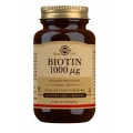 SOLGAR BIOTINA 1000 MCG 50 CAPSULAS VEGETALES