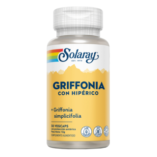 SOLARAY GRIFFONIA (94% 5-HTP) CON HIPERICO 30 CAPSULAS VEGETALES